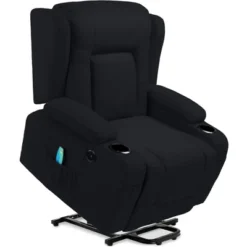 Best Choice Products Electric Power Lift Linen Recliner Massage Chair Furniture W/ USB Port, Heat, Cupholders 20 Best Choice Products Electric Power Lift Linen Recliner Massage Chair Furniture W/ USB Port, Heat, Cupholders -Lush Living Store GUEST 000e49f0 0e26 4c95 9113 7787a0e62429