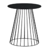 Element Round Side Table Black - Adore Decor -Lush Living Store GUEST 002fe65e 2f14 41cd a360 529bd8f56854