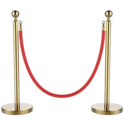 Yaheetech 2pcs Ball Top Stainless Steel Stanchion Posts -Lush Living Store GUEST 00677aab e6b5 4dff 9a06 b82dba1be6c3