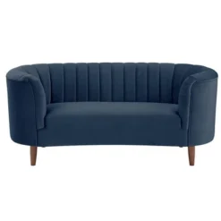 71" Millephri Loveseat Blue Velvet - Acme Furniture -Lush Living Store GUEST 00896628 73e3 498c bdd7 56185cff8756