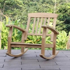 Caterina Teak Patio Rocking Chair With Cushion - Cambridge Casual 12 Caterina Teak Patio Rocking Chair With Cushion - Cambridge Casual -Lush Living Store GUEST 009998bf 369b 4c92 b899 81366cb907bc