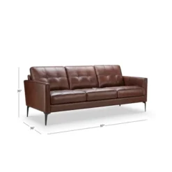 Tangelo Leather Sofa Brown - Abbyson Living 9 Tangelo Leather Sofa Brown - Abbyson Living -Lush Living Store GUEST 00f5f88b a188 41f0 b0d2 a020ed1e5a7e