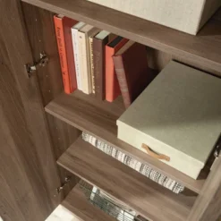 Homeplus 2 Door Farmhouse Storage Cabinet Salt Oak - Sauder 10 Homeplus 2 Door Farmhouse Storage Cabinet Salt Oak - Sauder -Lush Living Store GUEST 01327a68 9d62 4f17 ae1e 1728e9eba8a0