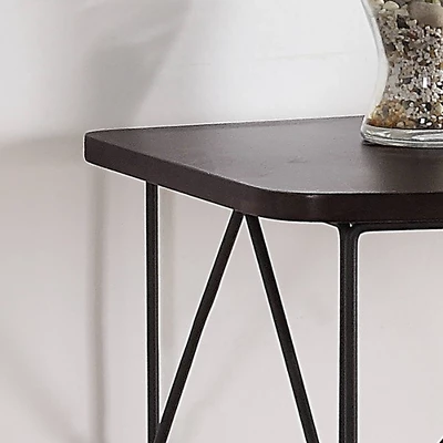 Drixol Rectangle Sofa Table Walnut - MiBasics 6 Drixol Rectangle Sofa Table Walnut - MiBasics - Image 4