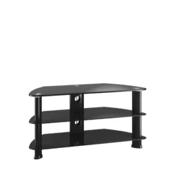 Corner TV Stand For TVs Up To 43" Black - CorLiving -Lush Living Store GUEST 025e4662 3e9a 4599 a9e9 447076996bd8