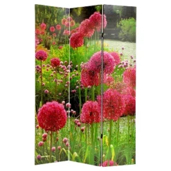 6 Ft. Tall Floral Double Sided Room Divider - Oriental Furniture -Lush Living Store GUEST 02d5b9b4 ebc7 49d0 98e3 931602375b58