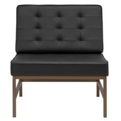 Ashlar Bonded Leather Tufted Chair - Studio Designs Home -Lush Living Store GUEST 03a2d180 a100 43ed b59b 63fe7124e7e0