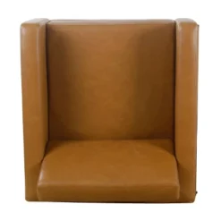 Modern Metal Frame Accent Chair - HomePop -Lush Living Store GUEST 04792e08 1790 45e6 ba32 2a02e760e268