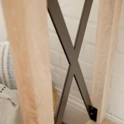 Sophie Rustic Industrial X Frame Entry Table - Saracina Home -Lush Living Store GUEST 0491431f 0636 4156 87d7 eb3103418ae1