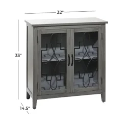 Contemporary Wood Cabinet Gray - Olivia & May 15 Contemporary Wood Cabinet Gray - Olivia & May -Lush Living Store GUEST 04c86993 af01 426d 8bd3 470c3a311cbc