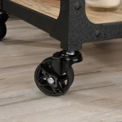 Steel River Side Table Distressed Brown - Sauder -Lush Living Store GUEST 0550410c dc8f 46ca 8ae2 51d584a1ba03