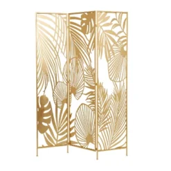Glam Metal Palms Room Divider Screen Gold - Olivia & May 18 Glam Metal Palms Room Divider Screen Gold - Olivia & May -Lush Living Store GUEST 0565e6e7 8c3a 4dfd a6a4 1f3de4ddad68