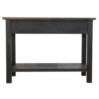 Tyler Creek Sofa/Console Table Grayish Brown/Black - Signature Design By Ashley 5 Tyler Creek Sofa/Console Table Grayish Brown/Black - Signature Design By Ashley - Image 3