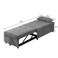 Pull Out Sleeper Sofa With Pillow - ModernLuxe 13 Pull Out Sleeper Sofa With Pillow - ModernLuxe -Lush Living Store GUEST 06af45fe 3dda 43a3 8ecd f72fcd82b80a