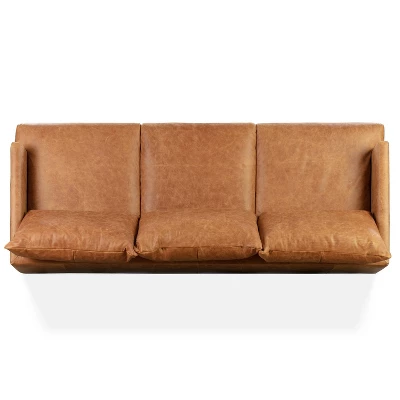 Mauricio Sofa Cognac Tan - Poly & Bark 6 Mauricio Sofa Cognac Tan - Poly & Bark - Image 4