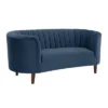 71" Millephri Loveseat Blue Velvet - Acme Furniture -Lush Living Store GUEST 07afdf4a e68f 469b ae0f 1e614070f22f