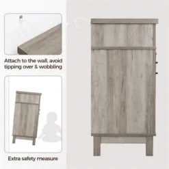 Yaheetech TV Stand For 65 Inch TV, TV Console With Storage -Lush Living Store GUEST 07d82094 2a5e 46de ae0e 74544195706c