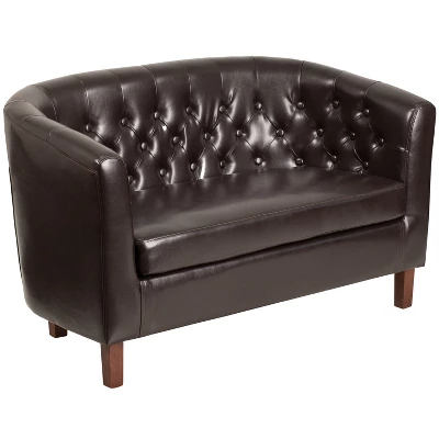 Flash Furniture HERCULES Colindale Series Tufted Loveseat 5 Flash Furniture HERCULES Colindale Series Tufted Loveseat - Image 3