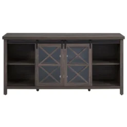 68 In. Alder Brown TV Stand - Henn&Hart -Lush Living Store GUEST 0865eebf 50c0 4814 98b7 99fe22ba6d5c