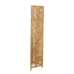 Contemporary Wood Room Divider Screen Brown - Olivia & May -Lush Living Store GUEST 08b501f6 46df 409e 8be4 19a456241313