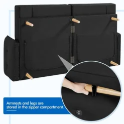 Yaheetech Convertible Sofa Bed Tufted Futon Couch With USB Ports For Living Room -Lush Living Store GUEST 08e72c88 cbd1 4ed6 8ca3 6e417b1e311b