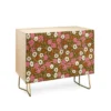 Schatzi Brown Jirra Floral Olive Credenza - Deny Designs -Lush Living Store GUEST 09094e45 109b 40ac a467 1c0a6dff13c3