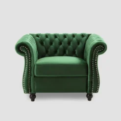 Westminster Chesterfield Club Chair - Christopher Knight Home -Lush Living Store GUEST 0956279b 3598 4530 a16e 89140d664c7e