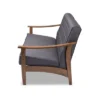 Larsen Wood Sofa Gray - Baxton Studio -Lush Living Store GUEST 0a5a7630 7d9a 4550 90e5 07d3113b424d