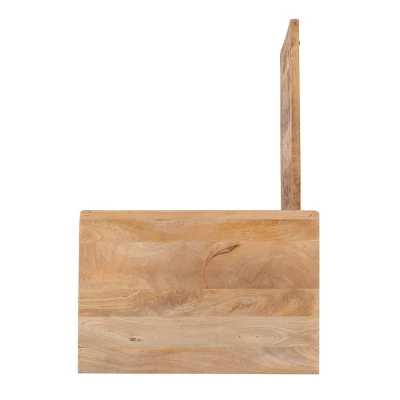 Heady 1 Door Carved Cabinet Natural - Powell Company 11 Heady 1 Door Carved Cabinet Natural - Powell Company - Image 9