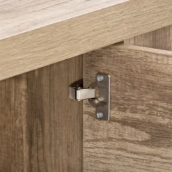 Joliet Duotone TV Stand For TVs Up To 80" Beige/White - CorLiving -Lush Living Store GUEST 0a911800 b700 4da7 8068 1b426ace0480