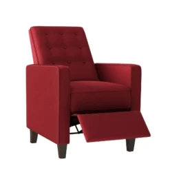 Nya Button Tufted Pushback Accent Chair - ProLounger -Lush Living Store GUEST 0b6e3ef0 9a9a 428f 9c7b b7998c64c12b