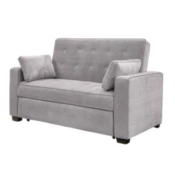Andrea Convertible Futon Sleeper Sofa Light Gray - Serta 12 Andrea Convertible Futon Sleeper Sofa Light Gray - Serta -Lush Living Store GUEST 0b8c3ed0 37b5 4fca bd4d 46bfc88a02b0