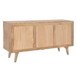 Lachlan 2 Drawer 2 Door Console Natural - Powell Company -Lush Living Store GUEST 0ca7f3c9 6e32 48ce b1f7 e6ded02d5718