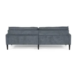 Malverne Contemporary 3 Seater Fabric Sofa With Accent Pillows Charcoal/Dark Brown - Christopher Knight Home -Lush Living Store GUEST 0cbb1401 4d00 4296 926d fb177b7f41a4
