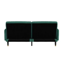 Flash Furniture Sophia Premium Split Back Sofa Futon, Convertible Sleeper Couch For Small Spaces In Soft Upholstery With Solid Wooden Legs -Lush Living Store GUEST 0d28038a cc42 4264 8e33 cbb9c0af6cd4