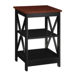 Oxford End Table With Shelves - Breighton Home -Lush Living Store GUEST 0d3a8266 d0bf 4a72 884e baf1e1db4e1c