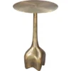 Allegro Side Table Aluminum Antique Brass - ZM Home 1 Allegro Side Table Aluminum Antique Brass - ZM Home -Lush Living Store GUEST 0d82c87b a90e 44a0 85c5 0ff8738bd086