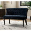 Jane 47" Velvet Button-tufted And Wing Back Loveseat Solid Wood And Cabriole Legs For Living Room And Bedroom | ARTFUL LIVING DESIGN -Lush Living Store GUEST 0d86270a d8be 4f92 a6f5 74f8db65f319