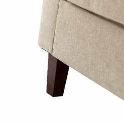 Deionides Tufted Wooden Upholstered Comfy Club Chair For Bedroom And Living Room With Wood Legs | ARTFUL LIVING DESIGN -Lush Living Store GUEST 0e168fea 2985 4851 a36b 0ef150e9e378