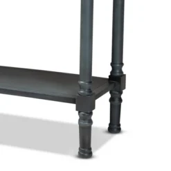 Garvey Wood 3 Drawer Entryway Console Table - Baxton Studio -Lush Living Store GUEST 0e50318f e6a5 4d81 8950 859ff57a753d