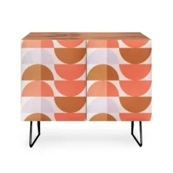 ThirtyOne Illustrations Plum And Tangerine Credenza - Deny Designs -Lush Living Store GUEST 0e63592c eff0 45fe ac88 a55239df2122