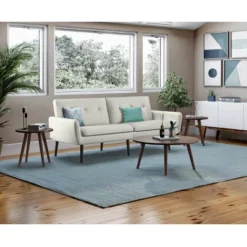 Xanic Channel Tufted Converta Couch Heather Gray Tweed - Handy Living -Lush Living Store GUEST 0eb57efd 8575 4507 acba e89a7a938422