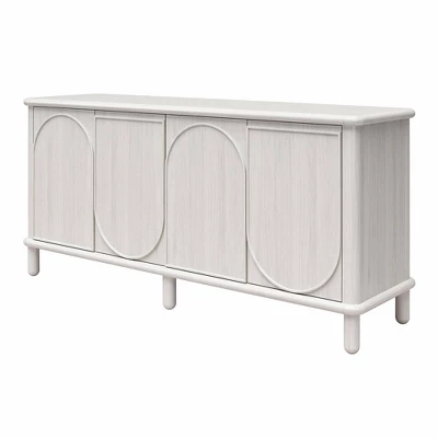 Selena Credenza Rustic White - CosmoLiving By Cosmopolitan 8 Selena Credenza Rustic White - CosmoLiving By Cosmopolitan - Image 6