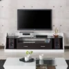 Henry Storage TV Stand For TVs Up To 78" White/Espresso - MiBasics -Lush Living Store GUEST 0ed513a7 77b1 415d 9ae6 0fdb29e2d00e