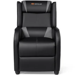 Costway Massage Gaming Recliner Chair Single Living Room Sofa Home Theater Seat PurpleGray -Lush Living Store GUEST 0f958ce0 8897 473f b466 0a337517531a