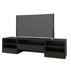 Rustik 1 Drawer TV Stand For TVs Up To 80" - Nexera -Lush Living Store GUEST 1047abac f00f 4b07 b990 28fef1fa0f43