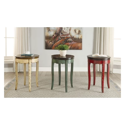 Fuchs Vintage Style Side Table Red - HOMES: Inside + Out 3 Fuchs Vintage Style Side Table Red - HOMES: Inside + Out