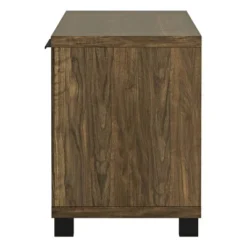 Westfield 3 Door TV Stand For TVs Up To 65" Walnut - Coaster -Lush Living Store GUEST 10978b4b ed95 48ac 92db a9e0a119fda7