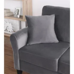 Clio Velvet Upholstered 3 Seater Sofa Couch,78 Inches Long Sofas,Modern Velvet Couch 3 Seater Sofa With 2 Pillow-Maison Boucle -Lush Living Store GUEST 1112cbf3 79ba 491d b0da 3d6a29ad1a04