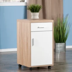 Kenner Mobile Storage Cabinet Wood - Winsome -Lush Living Store GUEST 11a2b07e 9f81 4f04 b85b f2394f94346a